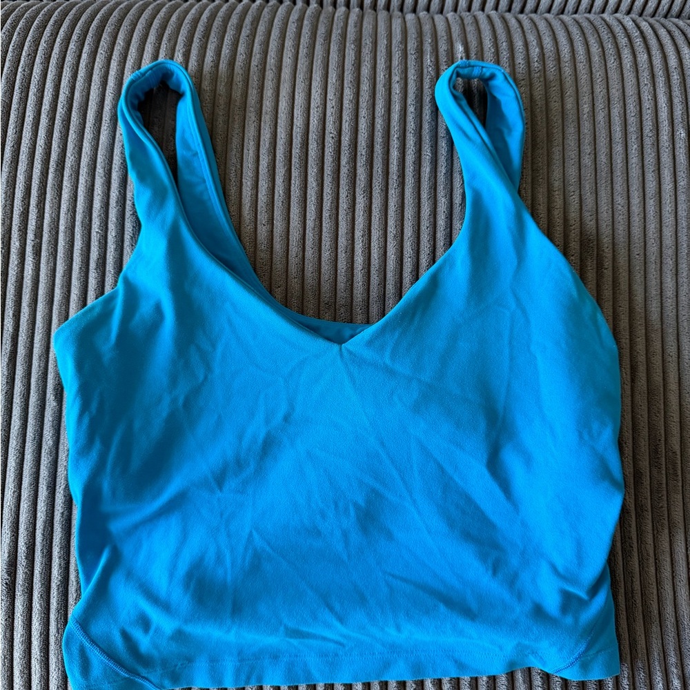lululemon athletica Bright Teal align tank